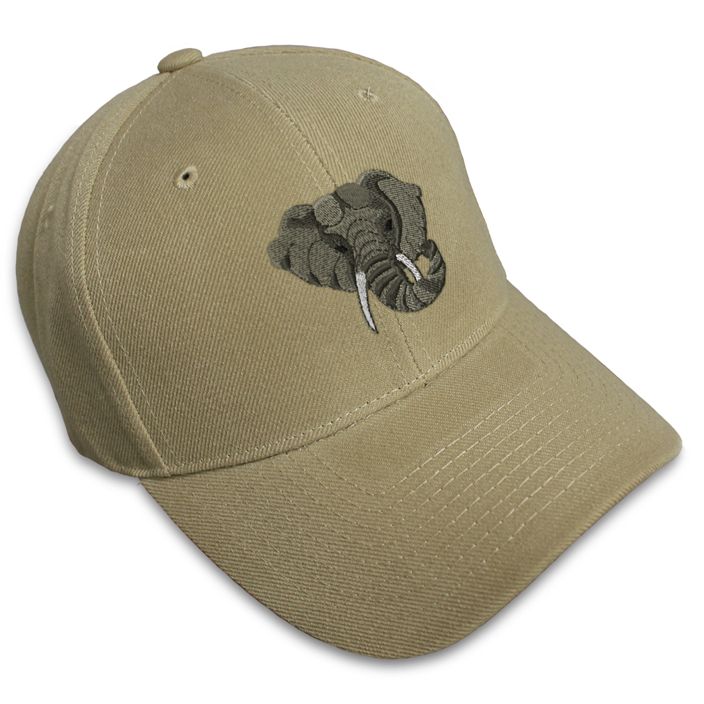 Baseball Cap Elephant Head Embroidery Acrylic Dad Hats for Men & Women 1 Size - Picture 16 of 41
