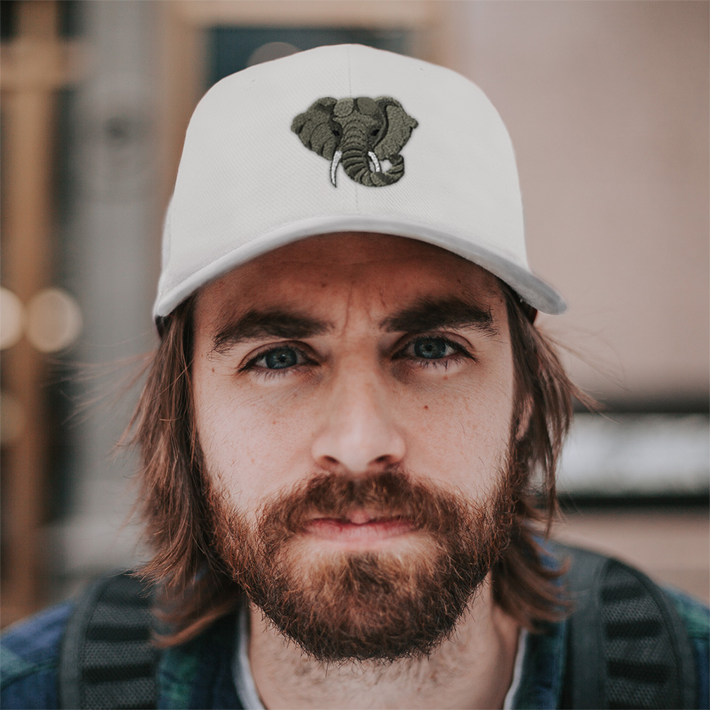 Baseball Cap Elephant Head Embroidery Acrylic Dad Hats for Men & Women 1 Size - Picture 3 of 41