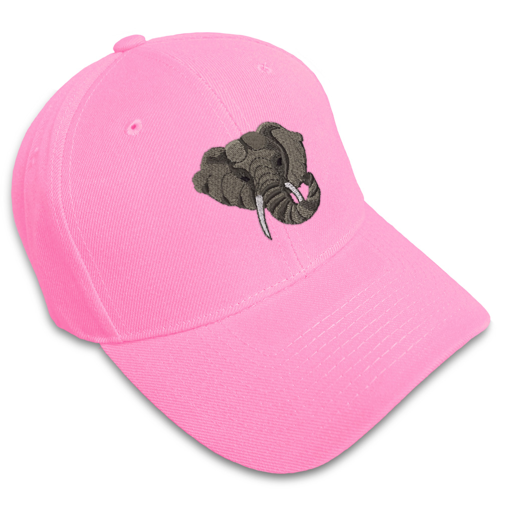 Baseball Cap Elephant Head Embroidery Acrylic Dad Hats for Men & Women 1 Size - Picture 32 of 41