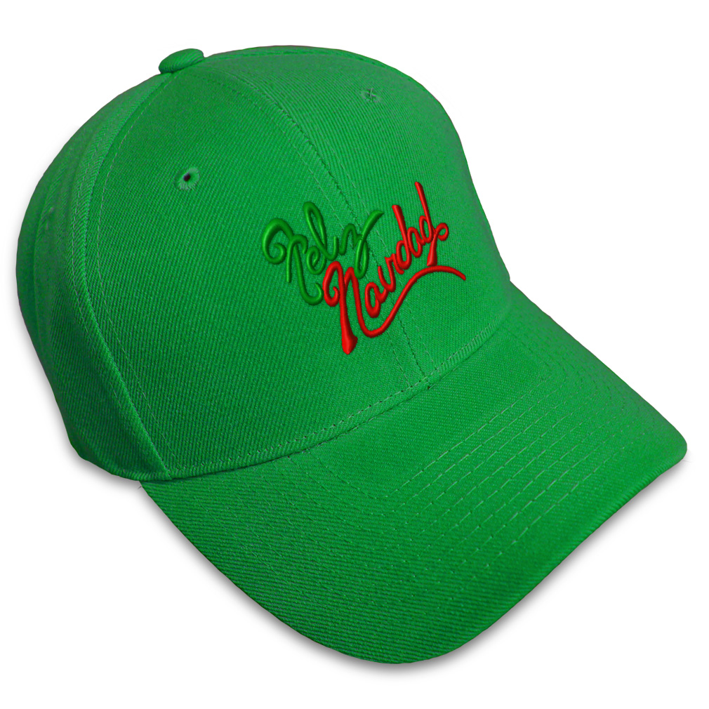 Merry Christmas Embroidery Baseball Cap – Acrylic Dad Hat For Men & Women, Adjustable