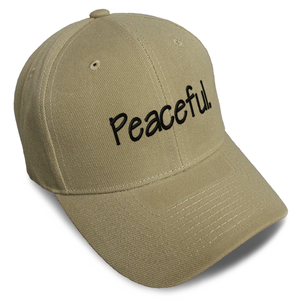Baseball Cap Peaceful Human Values Good Messages Dad Hats for Men ...