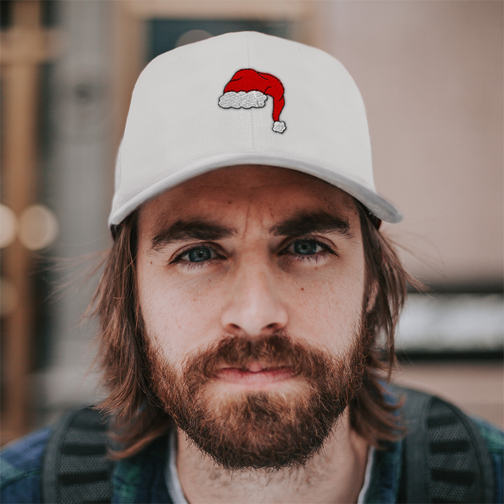 Baseball Cap Santa Hat Embroidery Dad Hats for Men & Women Strap Closure 1 Size